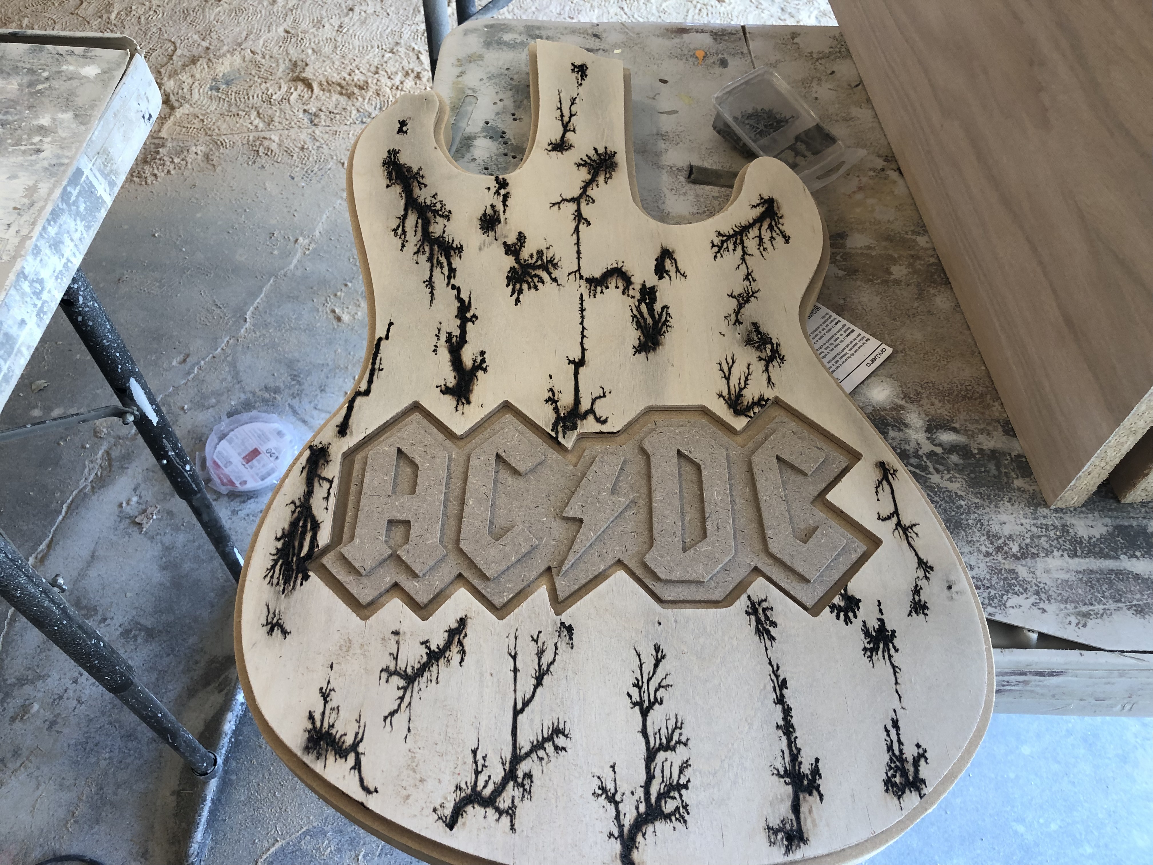 ACDC Guitar Display by Theme-it