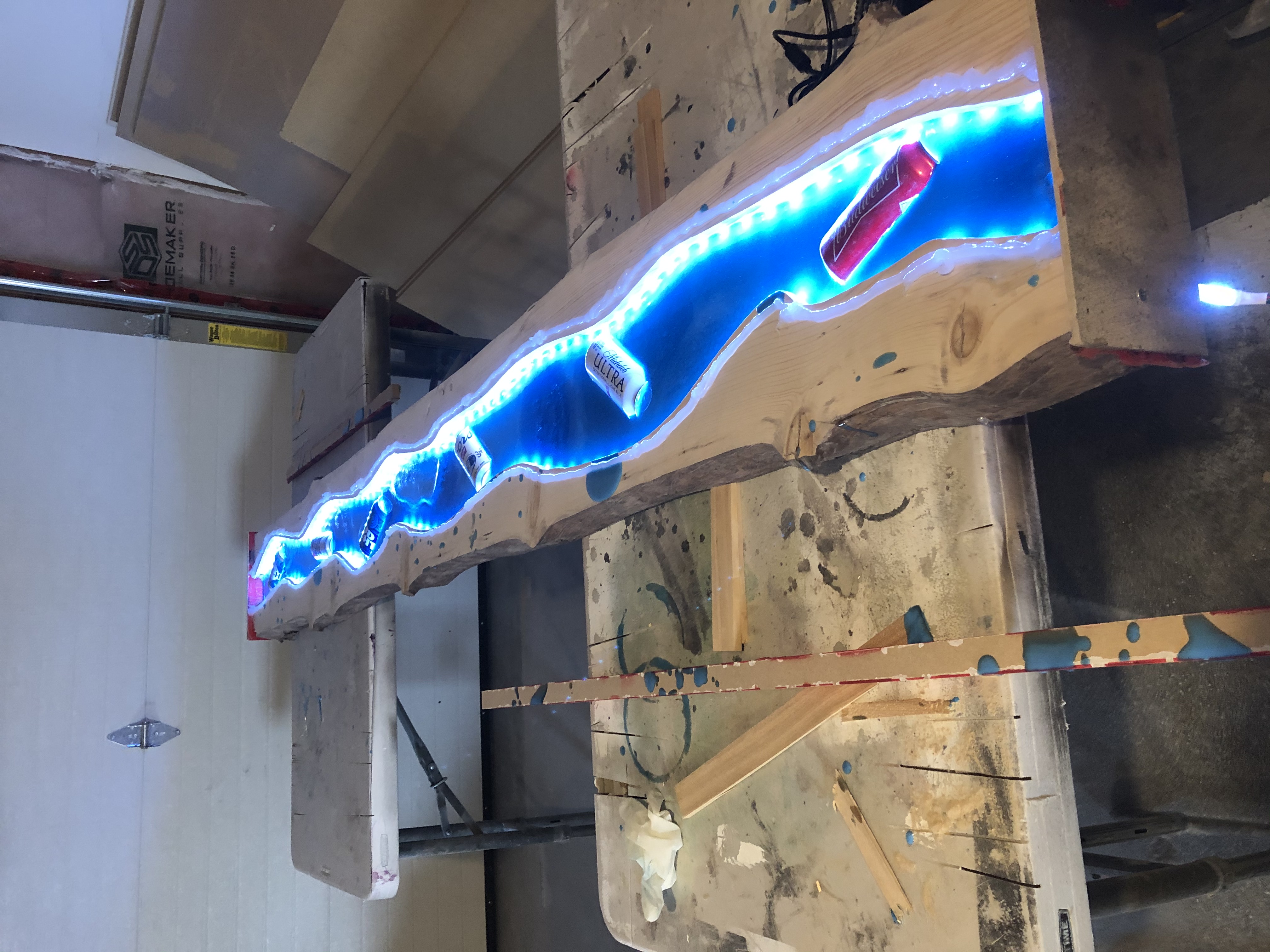 Beer River Epoxy Table by Theme-it
