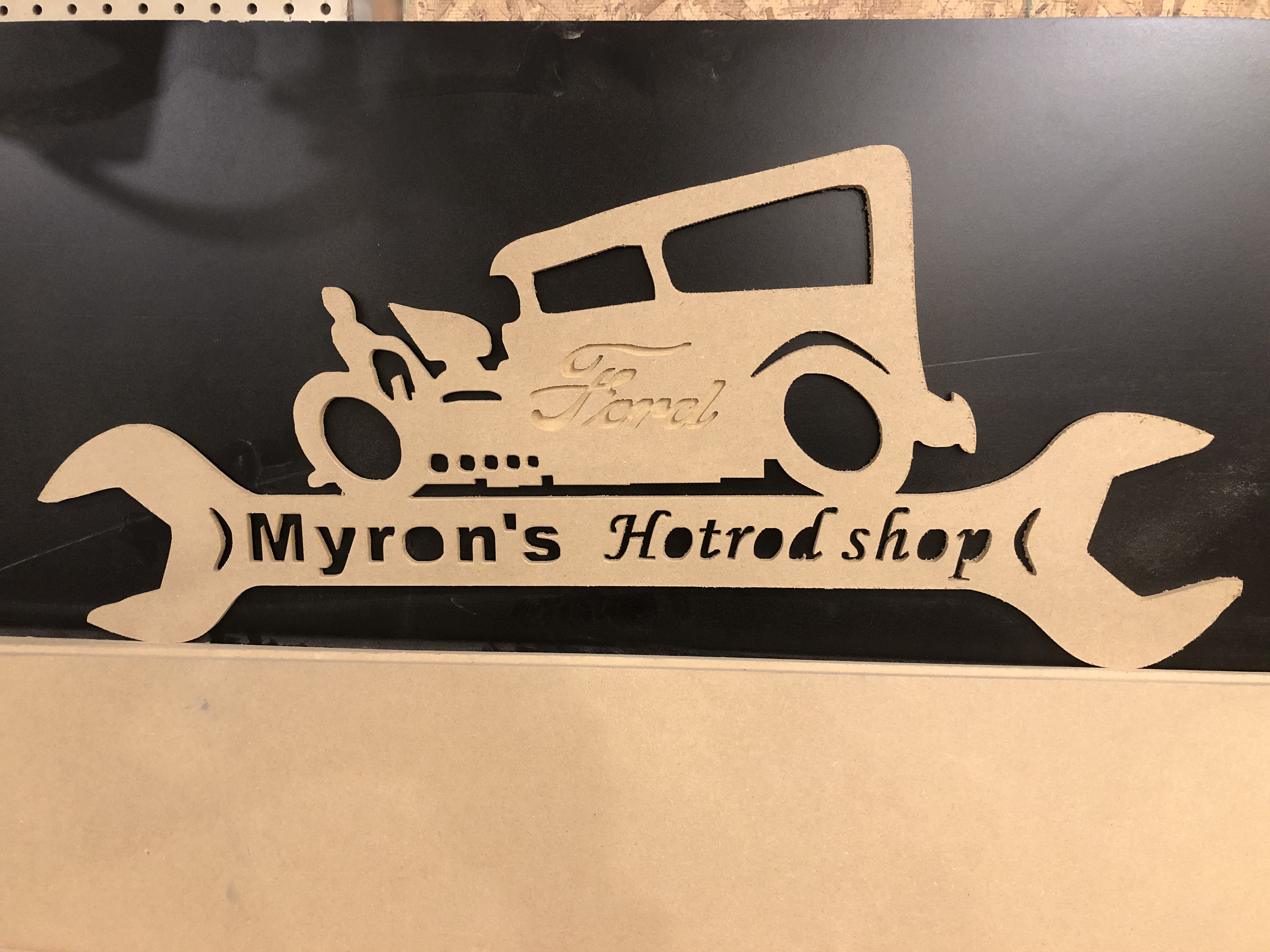 Hot Rod Sign by Theme-it