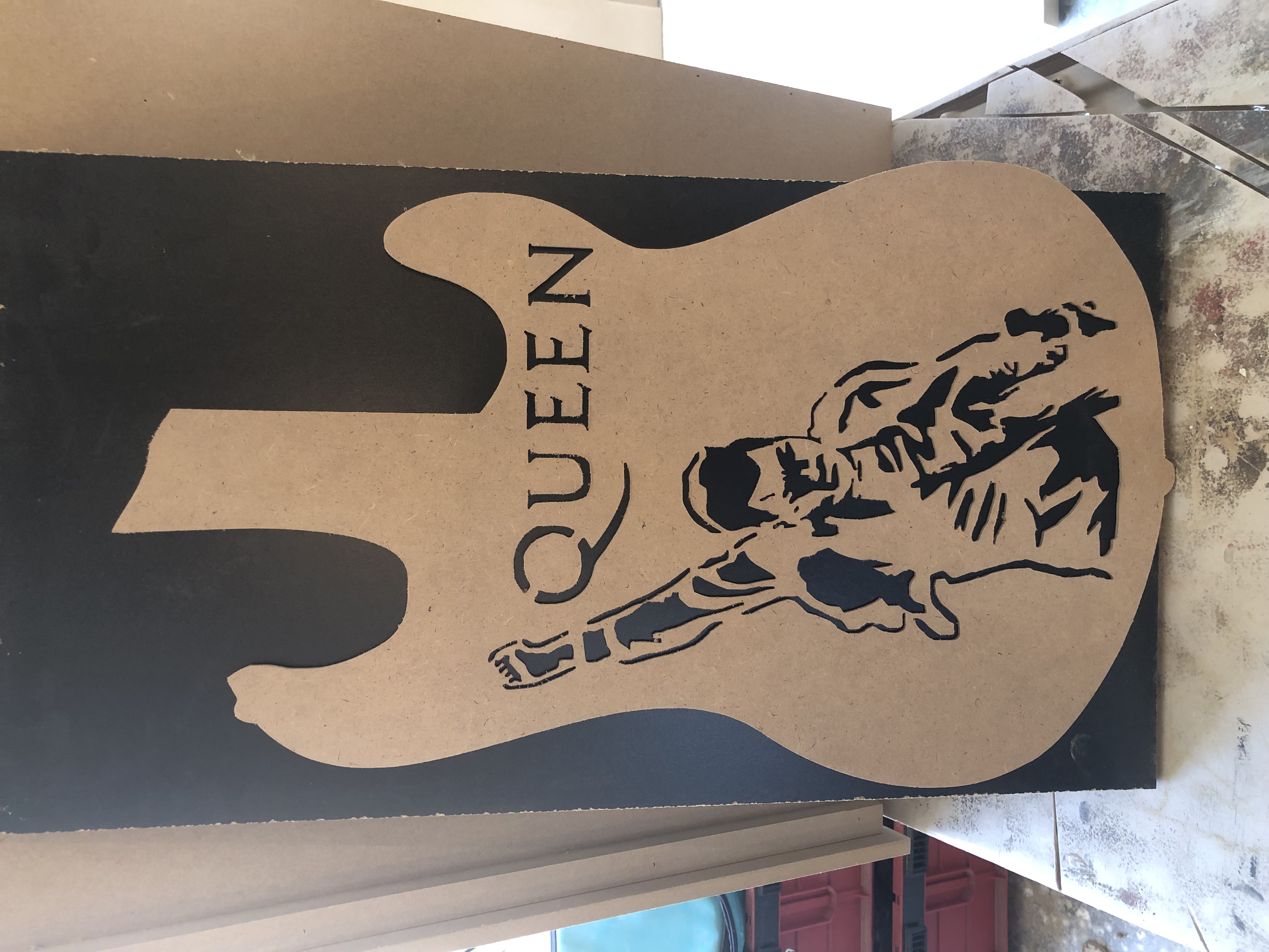 Queen Guitar Display by Theme-it